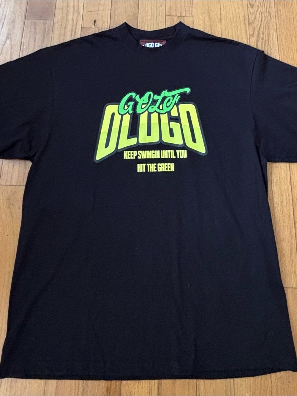 Ologo Golf Black T Shirt Men’s XXL